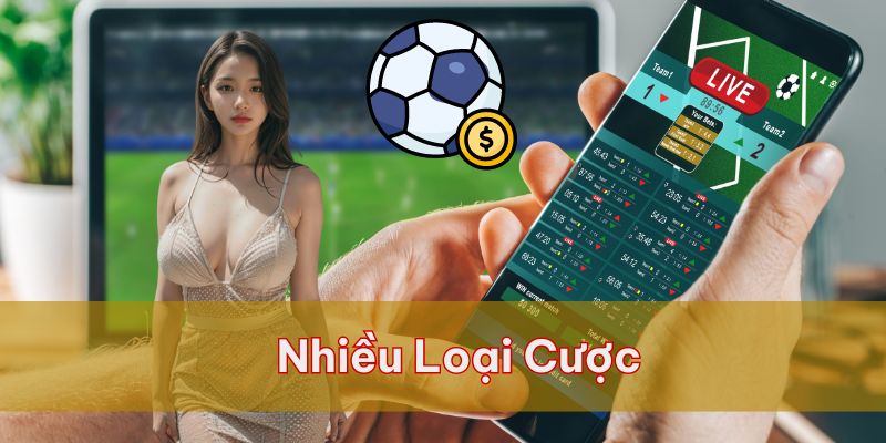 Các trang cá độ bóng đá thường có nhiều loại cược